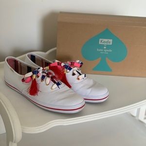 Kate Spade keds with tassels
